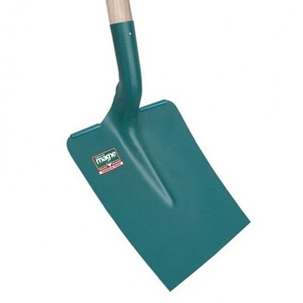 Pelle carrée de terrassier à rebords 23 cm EM 110cm FORGES DE MAGNE