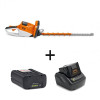 PACK Taille-haies à batterie HSA86 STIHL + AP100 + AL300