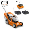 Tondeuse à batterie RMA 443TC + 2 x AP 200 + AL 300 STIHL
