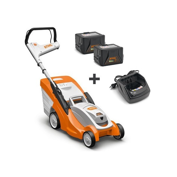 Tondeuse à batterie RMA 339C + 2 AK20 + AL 101 STIHL
