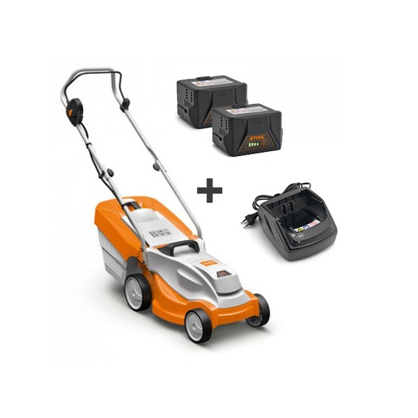 PACK INTENSIF Tondeuse à batterie RMA 235 + 2 AK20 + AL 101 STIHL