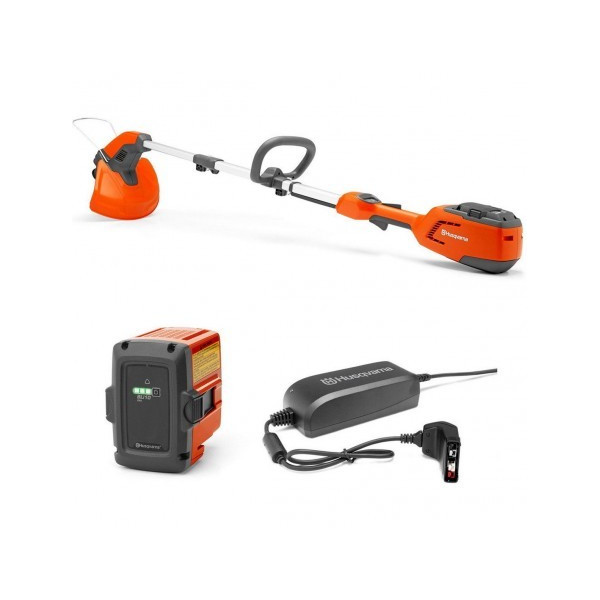 Coupe bordures à batterie 115iL HUSQVARNA + Bli 10 + QC80 Coupe bordures à batterie 115iL PACK HUSQVARNA livré avec chargeur et batterie