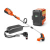 Coupe bordures à batterie 115iL HUSQVARNA + Bli 20 + QC80