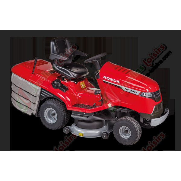 Tondeuse autoportée HF2417HTE HONDA - bac électrique - moteur HONDA 2 cylindres