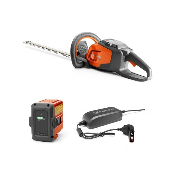 Taille-haies à batterie 115iHD45 PACK HUSQVARNA Taille haies à batterie115iHD45 PACK HUSQVARNA livré avec chargeur et batterie