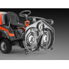 Tondeuse autoportée frontale RC320TS 4X4 HUSQVARNA