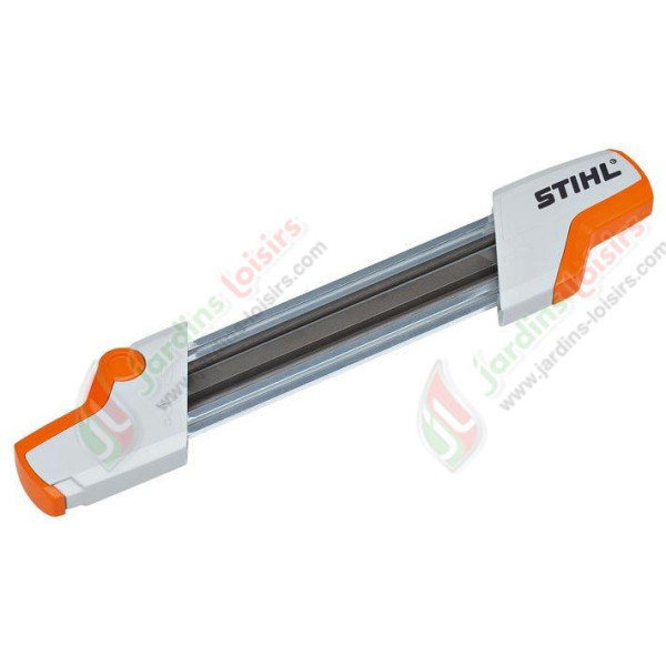 Porte lime 2en1 pour affûter les chaines de tronçonneuse - STIHL