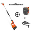 Pack tronçonneuse sur perche à batterie HUSQVARNA 120iTK4-P