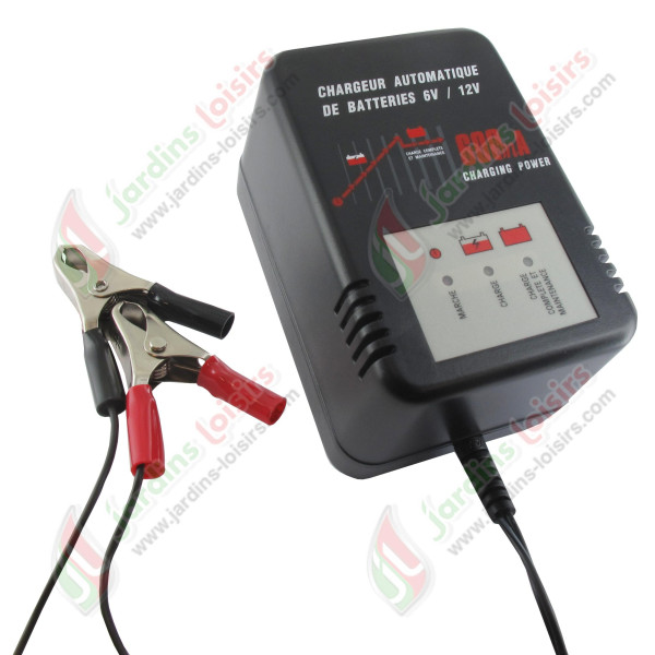 Chargeur de batterie 6V et 12V