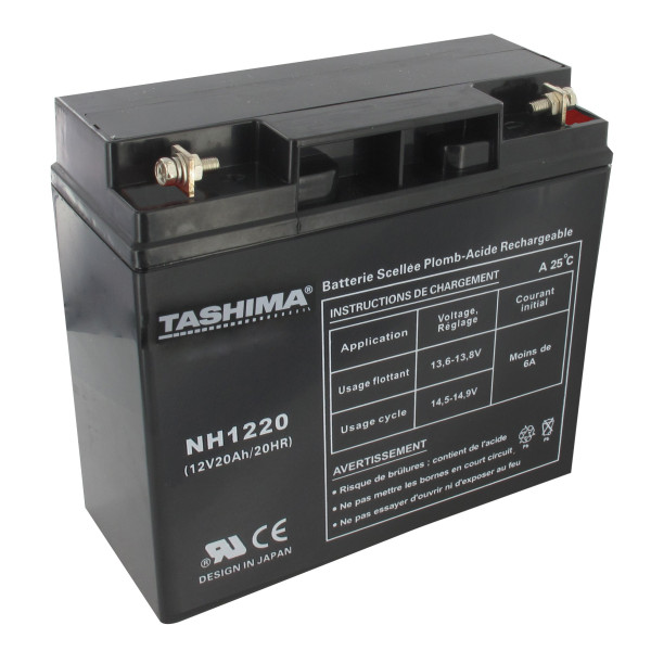BATTERIE AGM 12-20 SLA + GAUCHE