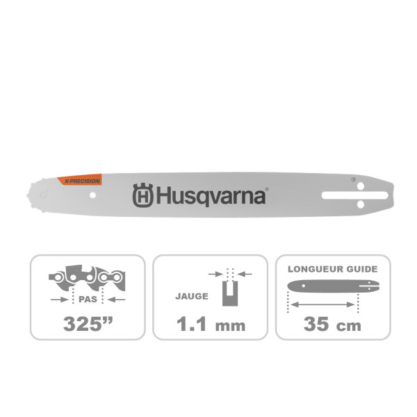 Tronçonneuse thermique guide de 35 cm HUSQVARNA