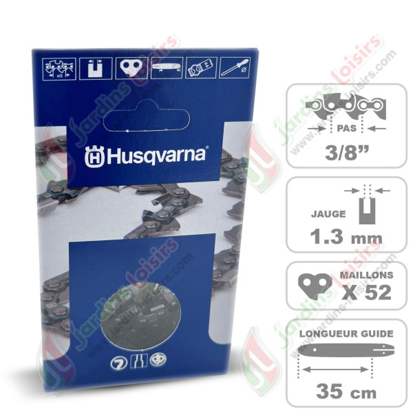 GUIDE-CHAINE 40 cm 3/8 1.3 mm HUSQVARNA