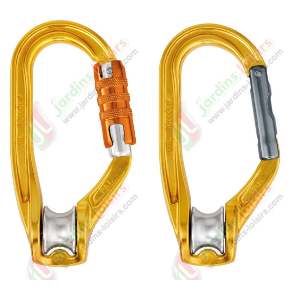 Poulie rollclip triact-lock PETZL