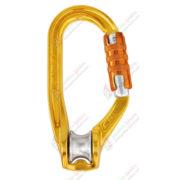 Poulie rollclip triact-lock PETZL