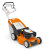 Tondeuse thermique STIHL RM650VE, carter aluminium 46 cm démarrage éle