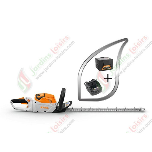 Taille haie batterie STIHL HSA 60 batterie + chargeur