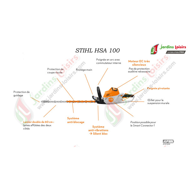 taille haie STIHL HSA 100