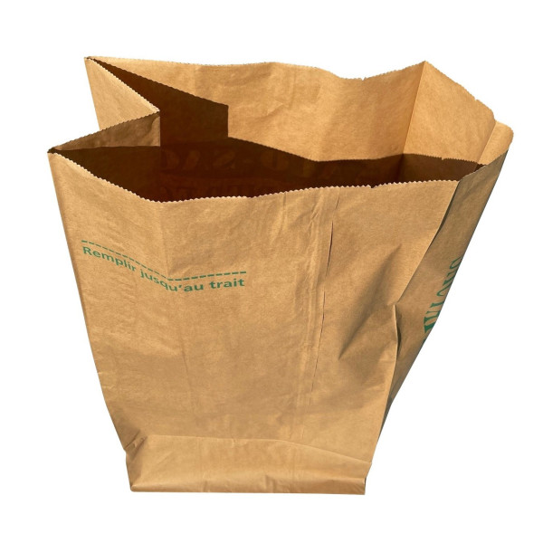 Sac papier kraft 90 Grs/m² traité WS (anti-humidité)