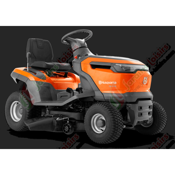 Tracteur de pelouse HUSQVARNA TS 114 - 95 cm - éjection latérale