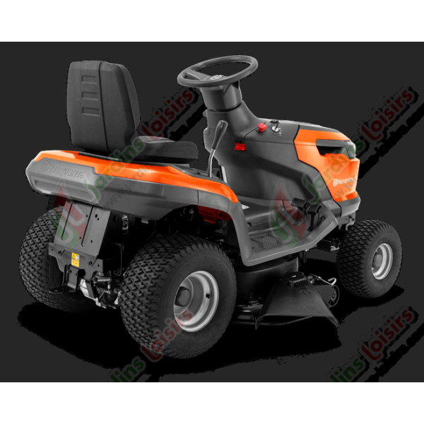 Tracteur de pelouse HUSQVARNA TS 114 - 95 cm - éjection latérale