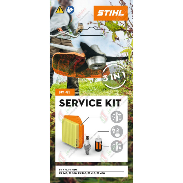 Kit entretien débroussailleuse FS 240, FS 260/261, FS 360/361, FS 410/411, FS 460/461, FR 410 et FR 460 STIHL