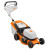 Tondeuse à batterie STIHL RMA 248T - mulching, éjection latérale et ramassage