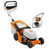 Tondeuse à batterie STIHL RMA 443V, livrée avec batterie et chargeur