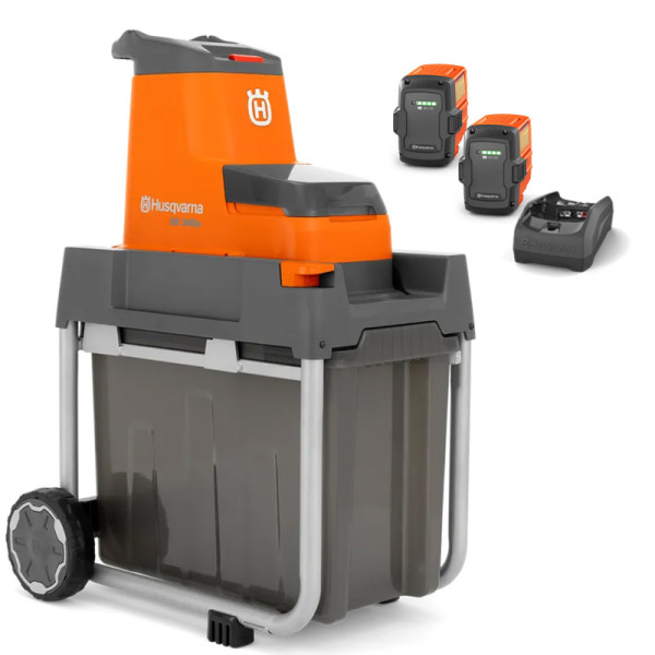Broyeur vegetaux HUSQVARNA GS 340is avec batterie et chargeur