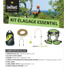 Kit élagage essentiel COURANT, Actuellement ( Dans la limite des stocks disponibles) 2 mousquetons AXXIS TL + 1 porte tronçonneu