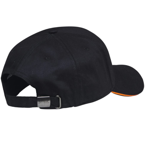 Casquette noir logo CIRCLE orange STIHL