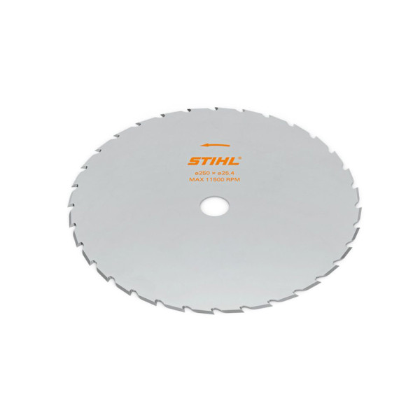 Couteau herbe 32 dents 250x25.4 STIHL