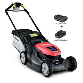 Tondeuse batterie HONDA HRX 476XB avec batterie 6Ah + chargeur à prix imbattable
