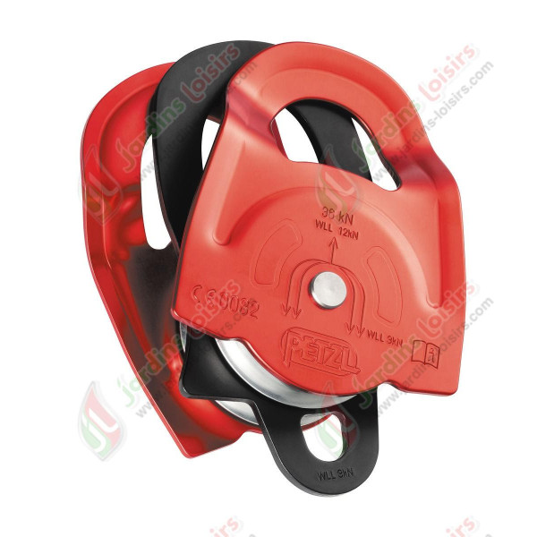 Poulie twin PETZL