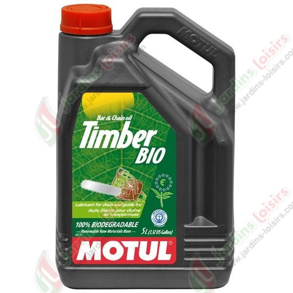 Huile de chaine de tronçonneuse 5L Timber Bio MOTUL