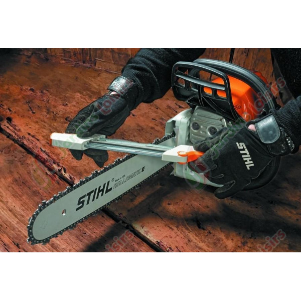 Porte lime 2en1 3.2mm pour affûter les chaines de tronçonneuse  STIHL