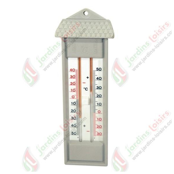 Thermomètre Mini-Maxi sans mercure 23 cm