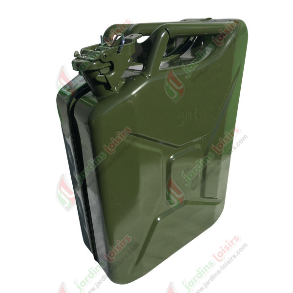 JERRICAN METAL HOMOLOGUE VERT 20L - Cdiscount Auto