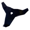 Couteau débroussailleuse 3 dents W pour ronces 300x3x25 mm