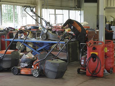 Atelier motoculture Les Essarts