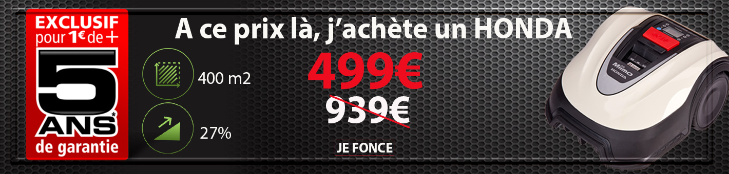 Offre robot de tonte HONDA