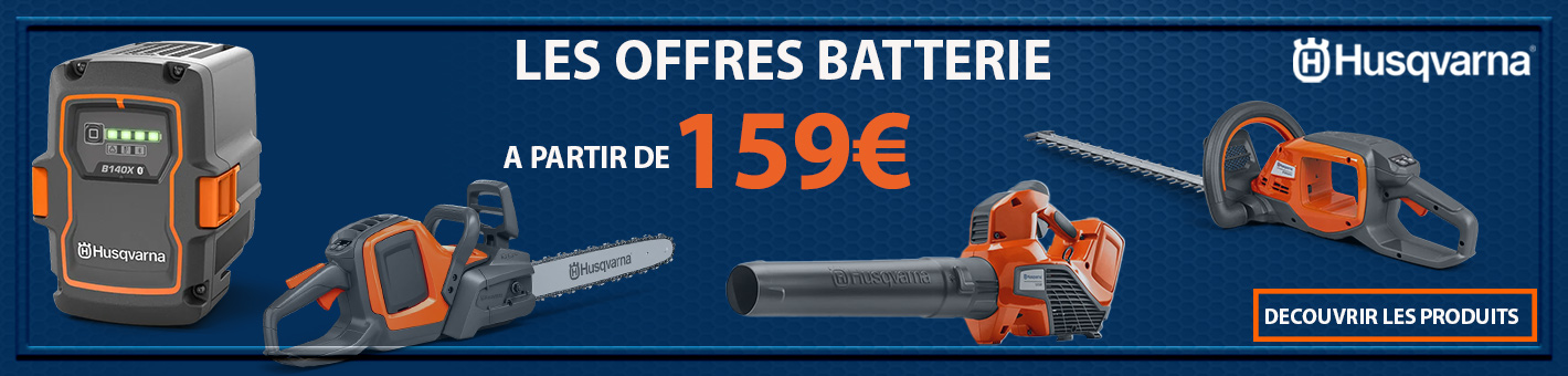 Offre batterie HUSQVARNA