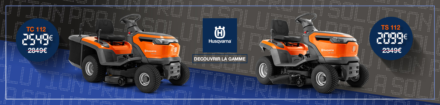 Autoportée HUSQVARNA